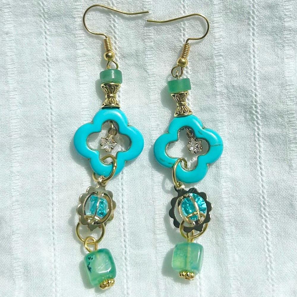 Fortunate Adventurine Earrings